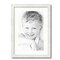 ArtToFrames 15x21" Matted Picture Frame with 11x17" Single Mat Photo Opening Framed in 1.25" White and 2" Mat (FWM-3966-15x21)